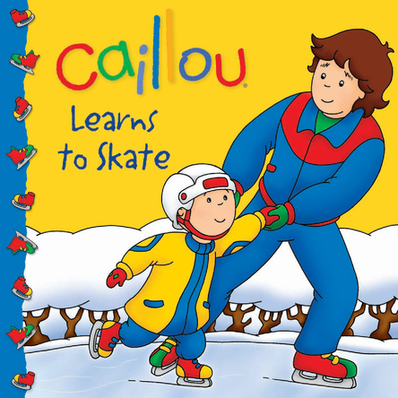 Caillou learns to skate