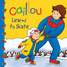 Caillou learns to skate