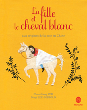 La  fille et le cheval blanc