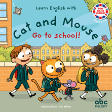 Cat and mouse go to school