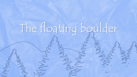 The floating boulder