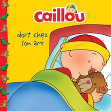 Caillou dort chez son ami