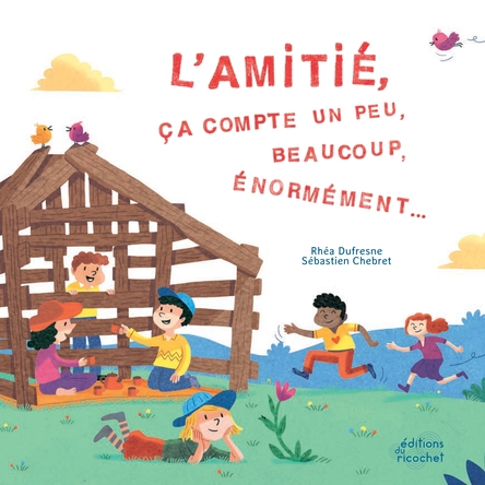 Visuel de L'amitié, ça compte un peu, beaucoup, énormément...