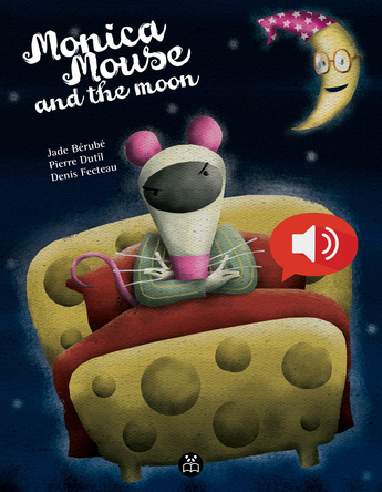 Monica Mouse and the moon