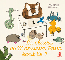 La classe de Monsieur Brun écrit le 1