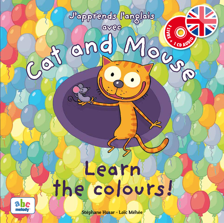 Cat and Mouse learn the colours ! | Stéphane Husar