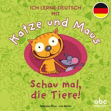 Katze und Mous Schau mal, die Tiere !