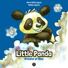 Little Panda dreams of blue