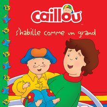Caillou s'habille comme une grand