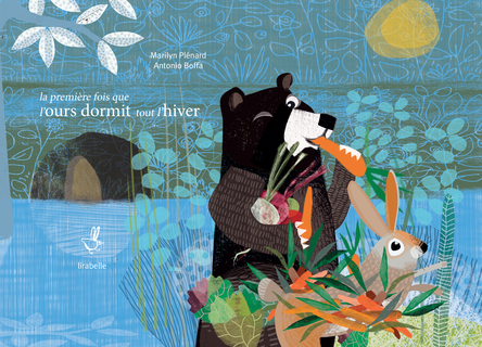 The first time that the bear slept all winter