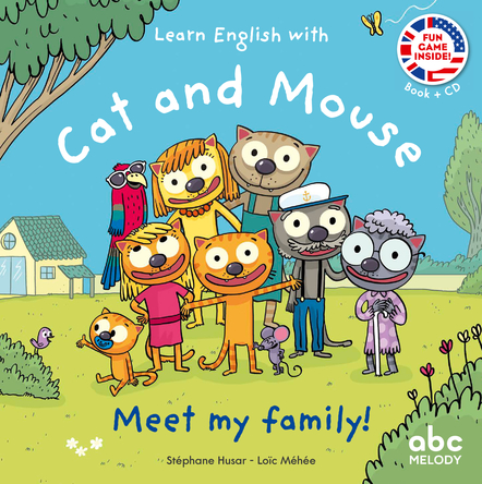 Cat and Mouse meet my family!