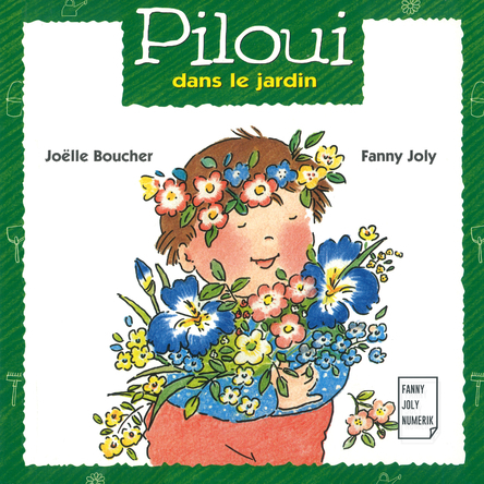 Piloui dans le jardin