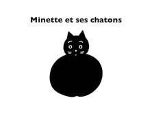 Minette et ses chatons
