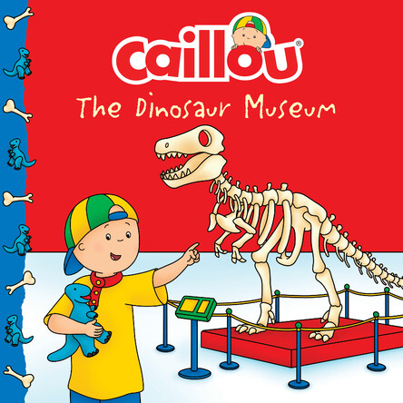 Visuel de Caillou - The dinosaur museum