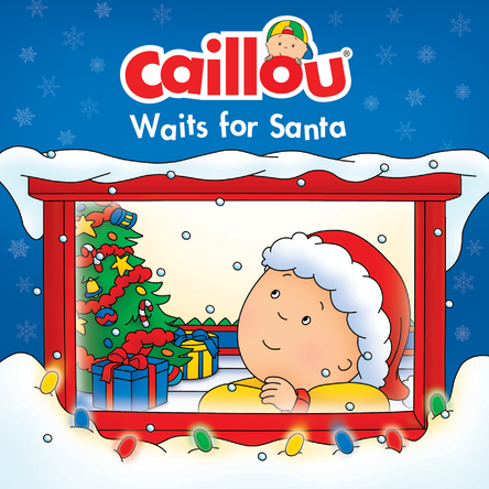 Caillou waits for Santa