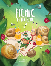 A picnic in the rain
