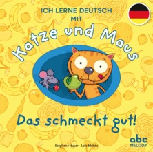 Katze und Maus Das schmeckt gut!