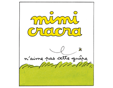 Mimi Cracra n'aime pas cette guêpe