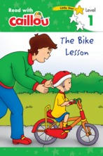 Caillou, the bike lesson