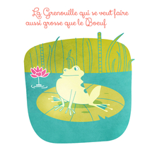 La Grenouille qui se veut faire aussi grosse que le Bœuf