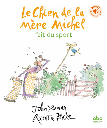 Le chien de la mère Michel fait du sport