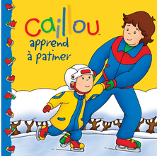 Caillou apprend à patiner